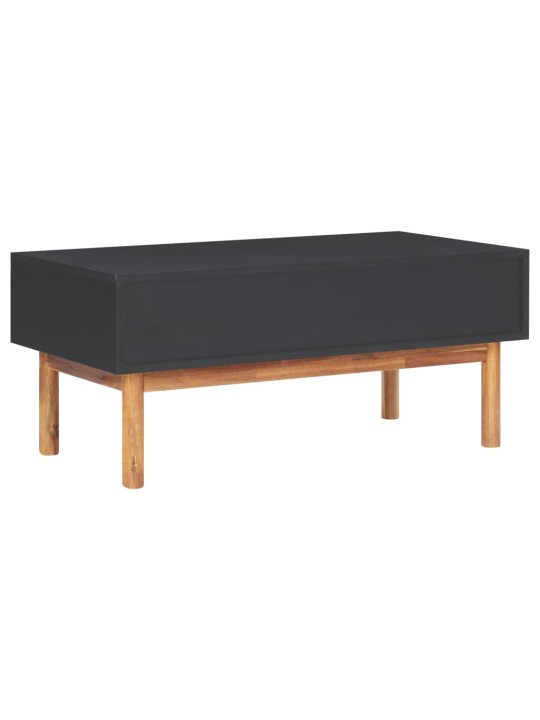 Kafijas galdiņš, 90x50x40 cm, akācijas masīvkoks, mdf