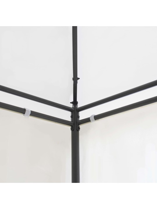Dārza nojume, 600x298x270 cm, balta, 180g/m²