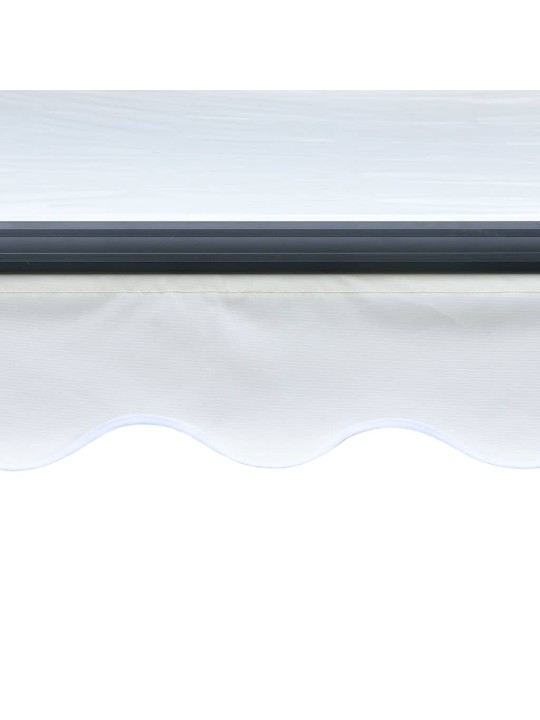 Izvelkama markīze ar led, manuāla, 300x250 cm, krēmkrāsā