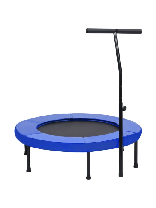 Fitnesa batuts ar rokturi un aizsargapmali, 102 cm