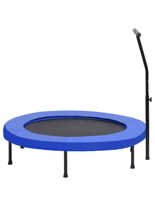 Fitnesa batuts ar rokturi un aizsargapmali, 122 cm