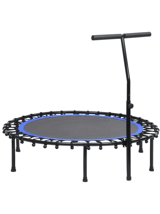 Fitnesa batuts ar rokturi un aizsargapmali, 122 cm
