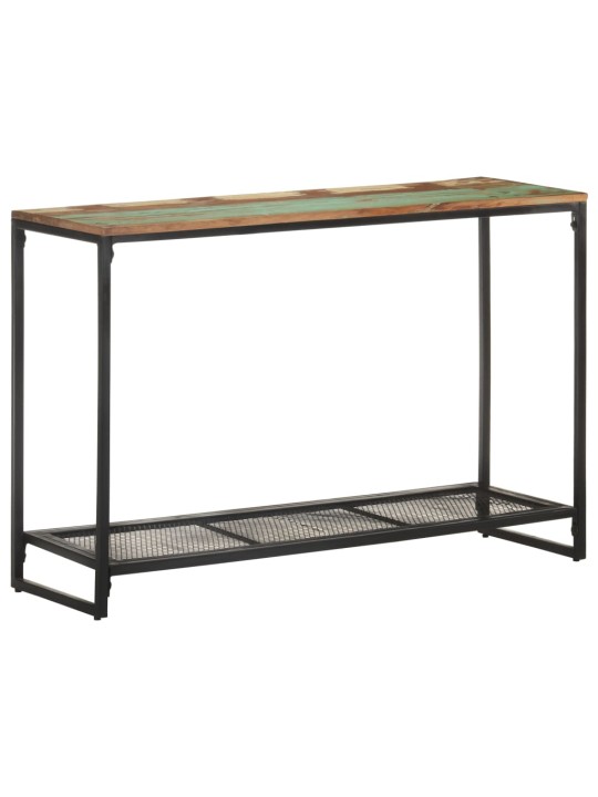 Konsoles galdiņš, 110x35x75 cm, pārstrādāts masīvkoks