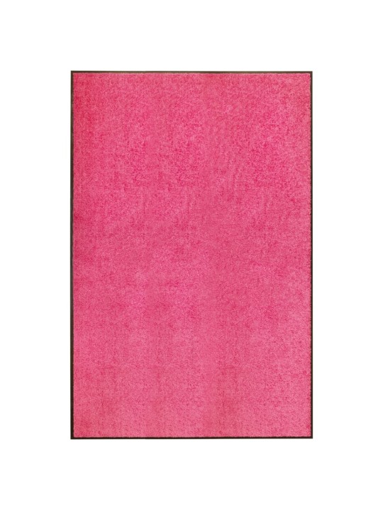 Durvju paklājs, mazgājams, rozā, 120x180 cm