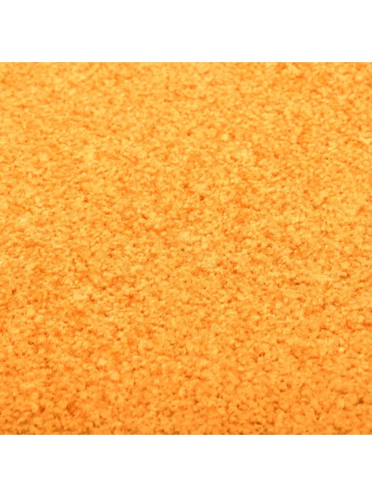 Durvju paklājs, mazgājams, oranžs, 120x180 cm