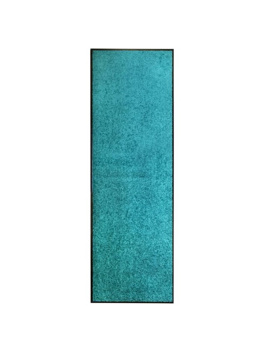Durvju paklājs, mazgājams, ciānkrāsā, 60x180 cm