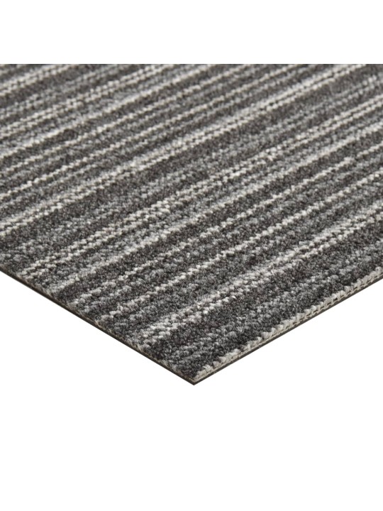 Paklājflīzes, 20 gab., 5 m², 50x50 cm, antracītpelēkas