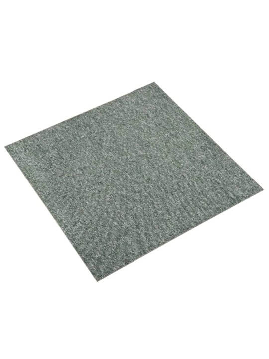 Paklājflīzes, 20 gab., 5 m², 50x50 cm, zaļas