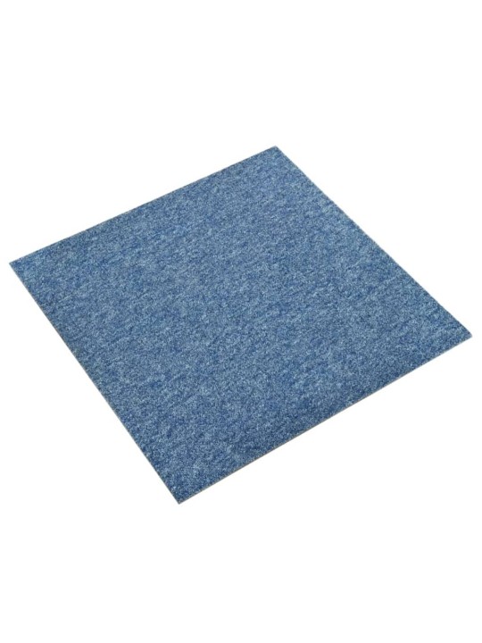 Paklājflīzes, 20 gab., 5 m², 50x50 cm, zilas