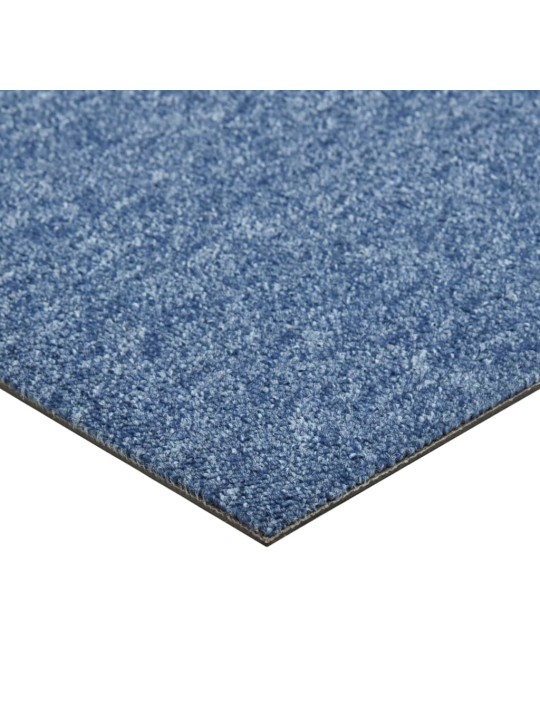 Paklājflīzes, 20 gab., 5 m², 50x50 cm, zilas