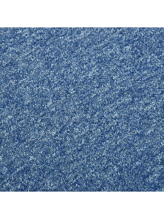 Paklājflīzes, 20 gab., 5 m², 50x50 cm, zilas