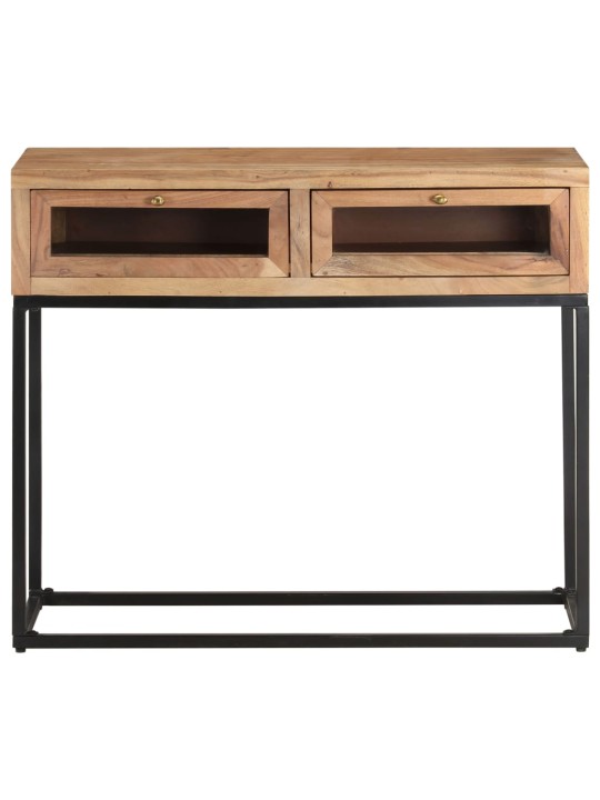 Konsoles galdiņš, 90x35x76 cm, akācijas masīvkoks