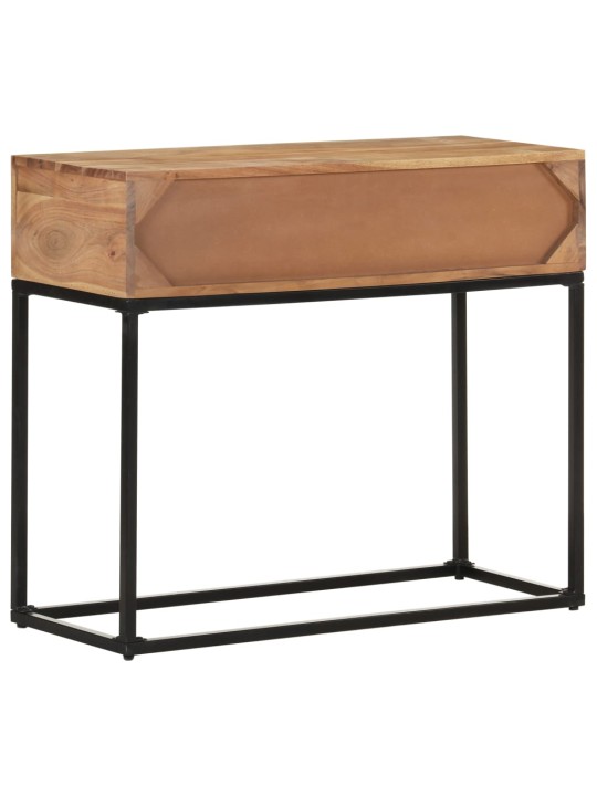 Konsoles galdiņš, 90x35x76 cm, akācijas masīvkoks