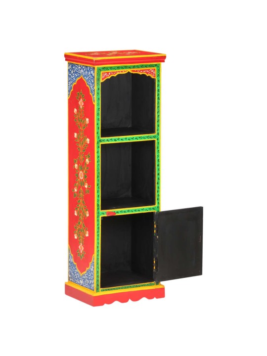 Augstais skapītis, krāsots ar rokām, 40x30x120 cm, mango koks