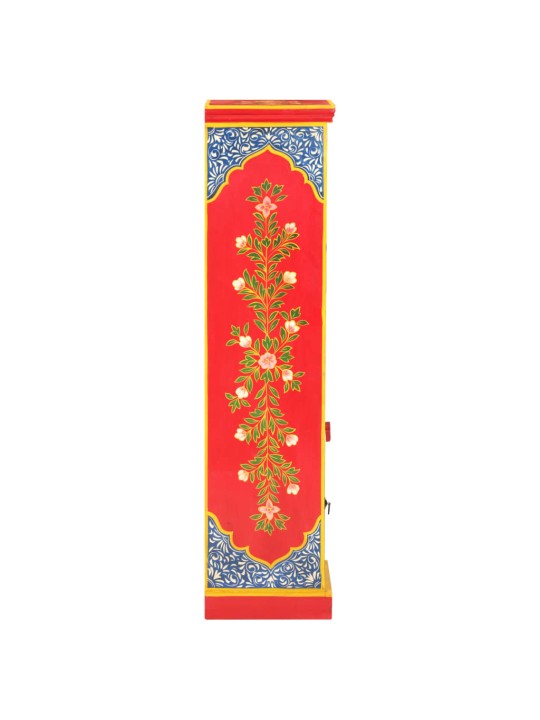Augstais skapītis, krāsots ar rokām, 40x30x120 cm, mango koks