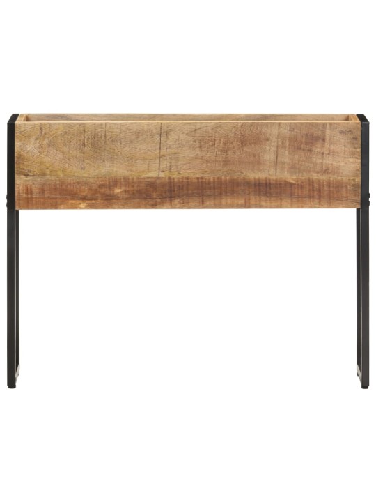 Puķu kaste, 90x20x68 cm, neapstrādāts mango koks