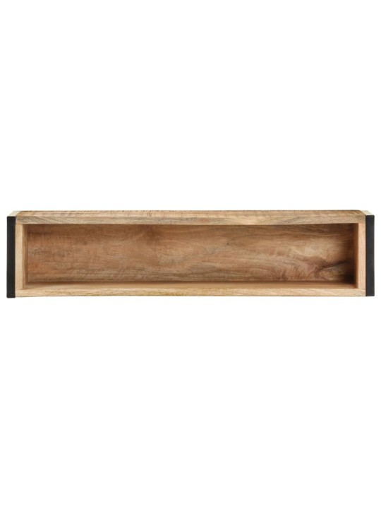 Puķu kaste, 90x20x68 cm, neapstrādāts mango koks