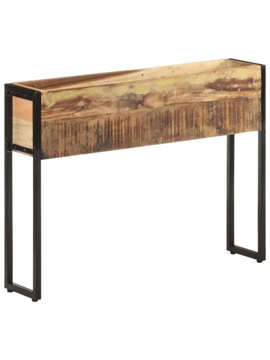 Puķu kaste, 90x20x68 cm, pārstrādāts masīvkoks