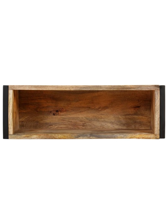 Puķu kaste, 60x20x68 cm, neapstrādāts mango koks