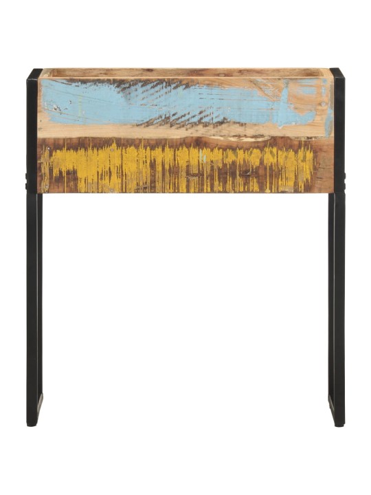 Puķu kaste, 60x20x68 cm, pārstrādāts masīvkoks