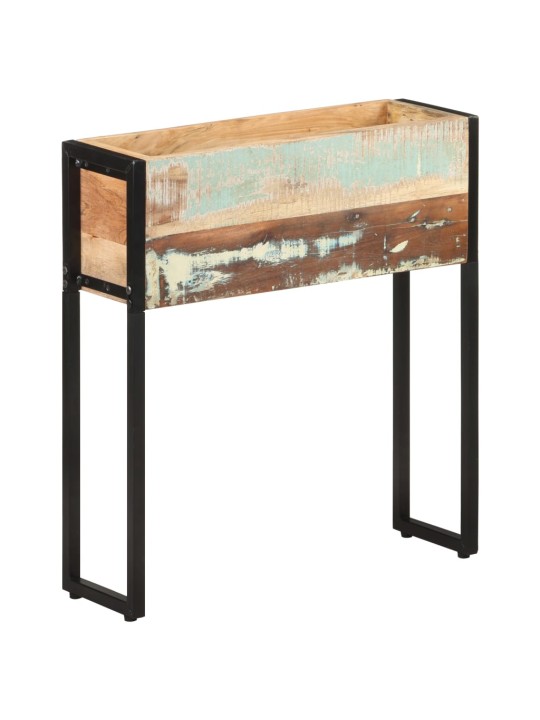 Puķu kaste, 60x20x68 cm, pārstrādāts masīvkoks