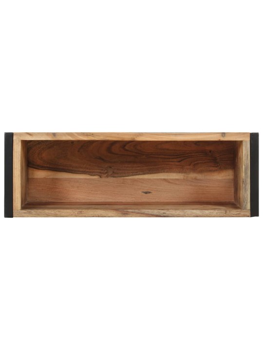 Puķu kaste, 60x20x68 cm, pārstrādāts masīvkoks