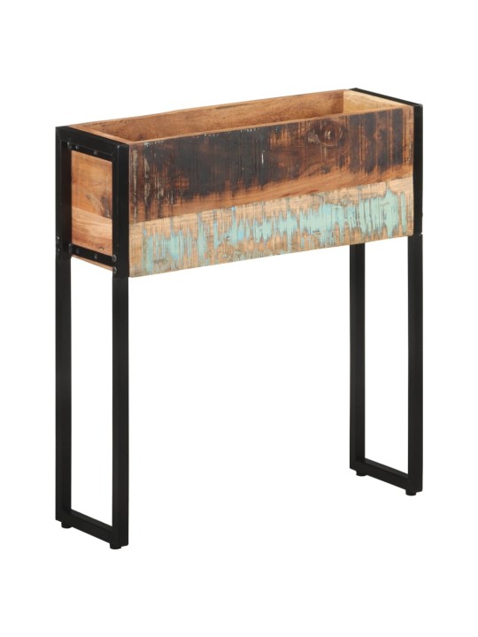 Puķu kaste, 60x20x68 cm, pārstrādāts masīvkoks