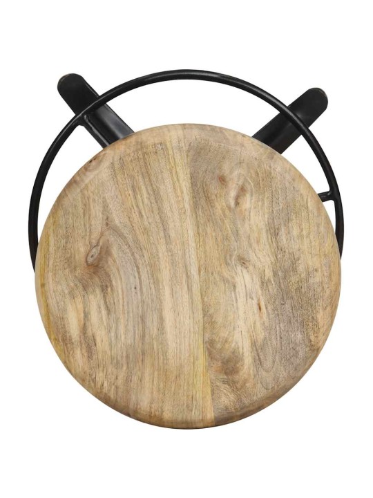 Bāra krēsli, 2 gab., 76 cm, mango masīvkoks