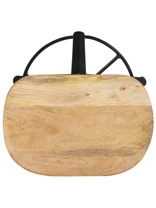 Bāra krēsli, 2 gab., 66 cm, mango masīvkoks
