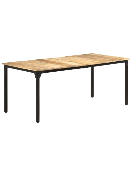 Virtuves galds, 180x90x76 cm, neapstrādāts mango koks