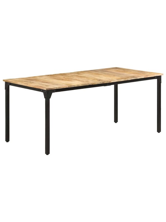 Virtuves galds, 180x90x76 cm, neapstrādāts mango koks