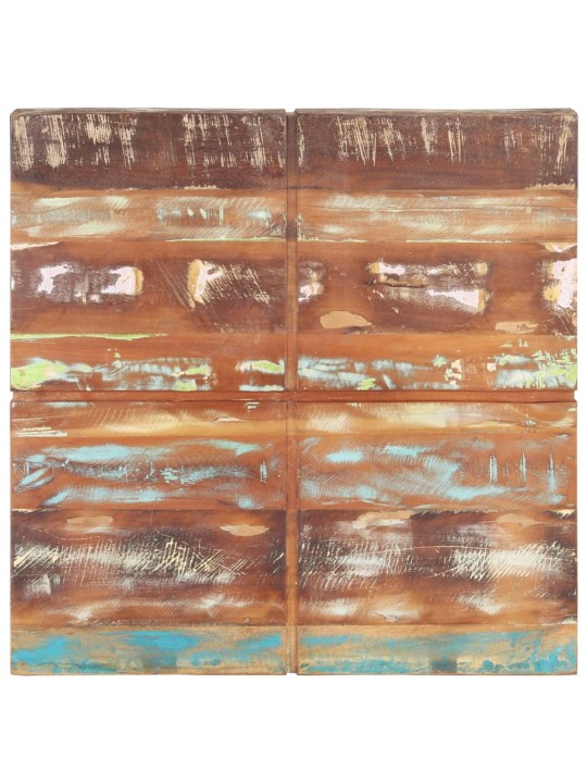 Kafijas galdiņš, 80x80x28 cm, pārstrādāts masīvkoks