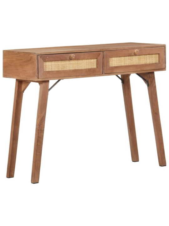 Konsoles galdiņš, 100x35x76 cm, mango masīvkoks
