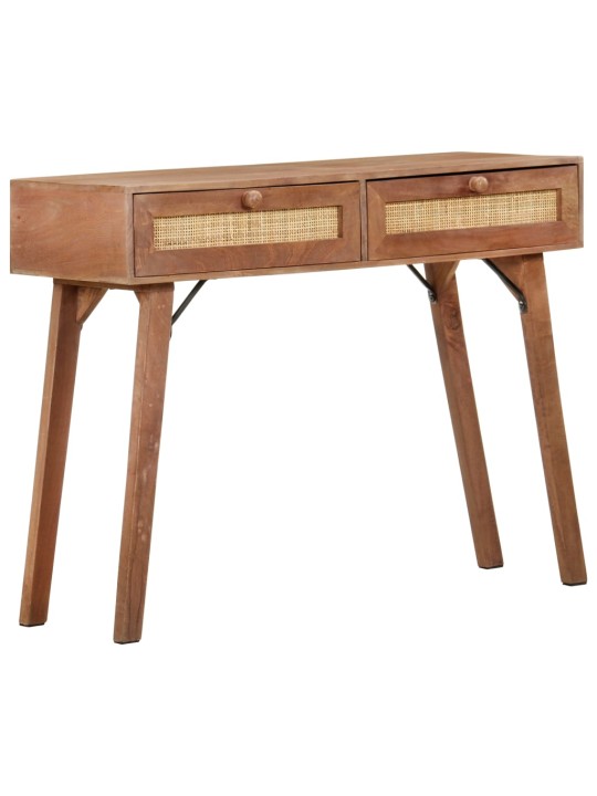 Konsoles galdiņš, 100x35x76 cm, mango masīvkoks