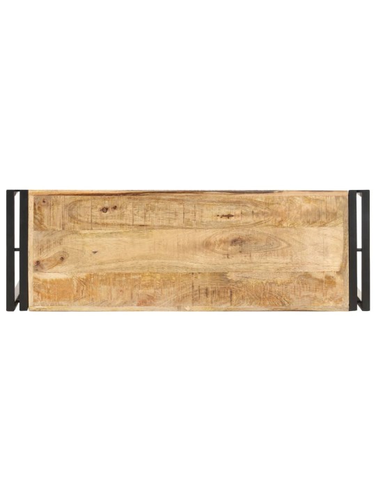 Konsoles galdiņš, 90x30x75 cm, neapstrādāts mango koks