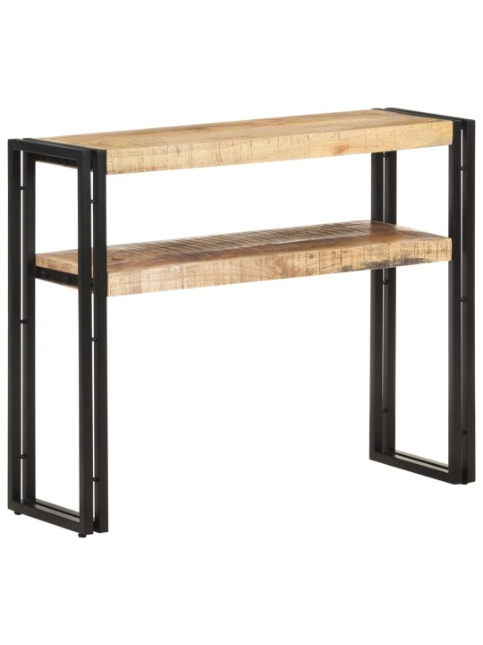 Konsoles galdiņš, 90x30x75 cm, neapstrādāts mango koks