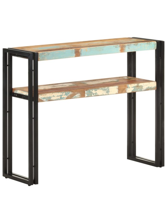 Konsoles galdiņš, 90x30x75 cm, pārstrādāts masīvkoks