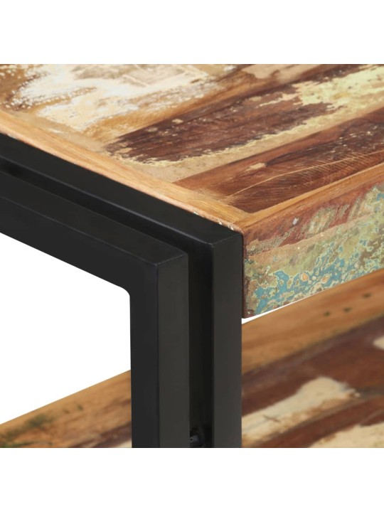 Konsoles galdiņš, 90x30x75 cm, pārstrādāts masīvkoks