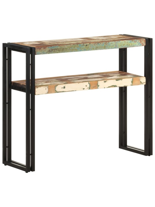Konsoles galdiņš, 90x30x75 cm, pārstrādāts masīvkoks