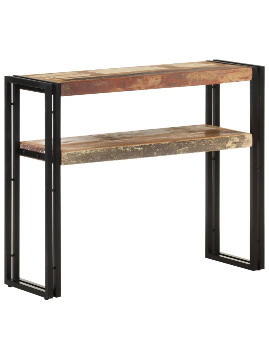 Konsoles galdiņš, 90x30x75 cm, pārstrādāts masīvkoks