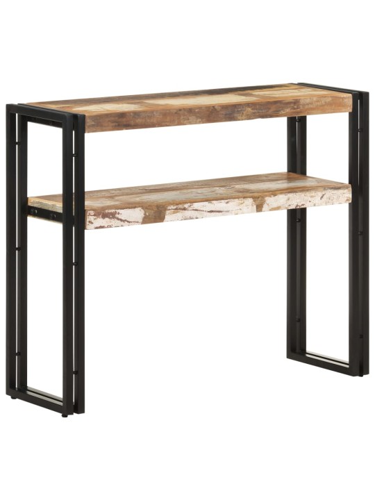 Konsoles galdiņš, 90x30x75 cm, pārstrādāts masīvkoks