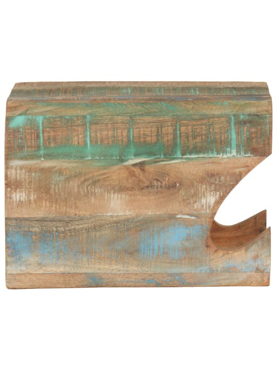 Sienas velosipēda turētājs, 35x25x25 cm, pārstrādāts masīvkoks