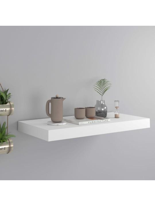 Sienas plaukts, balts, 50x23x3,8 cm, mdf