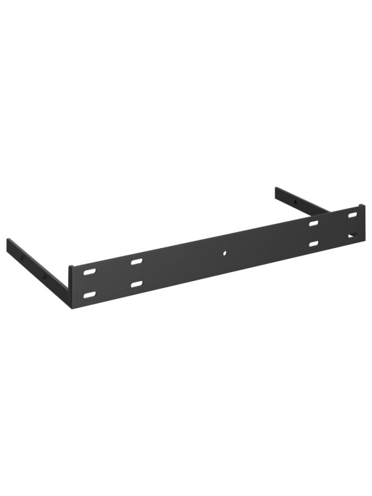 Sienas plaukti, 2 gab., balti, 50x23x3,8 cm, mdf