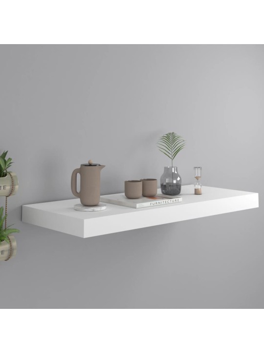 Sienas plaukts, balts, 60x23,5x3,8 cm, mdf