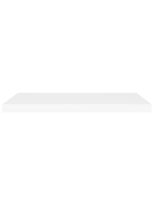 Sienas plaukts, balts, 80x23,5x3,8 cm, mdf