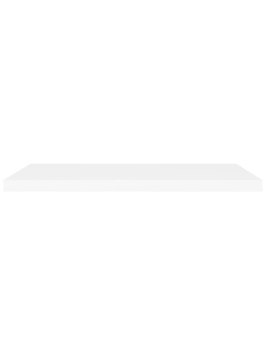 Sienas plaukti, 2 gab., balti, 90x23,5x3,8 cm, mdf