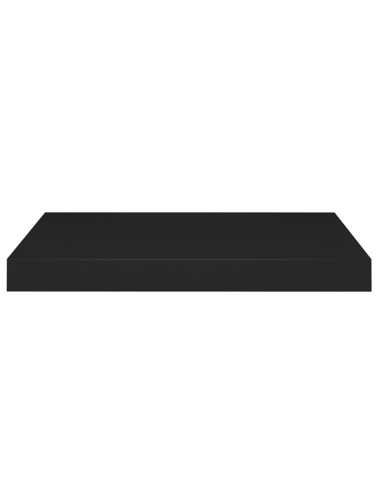 Sienas plaukts, melns, 50x23x3,8 cm, mdf