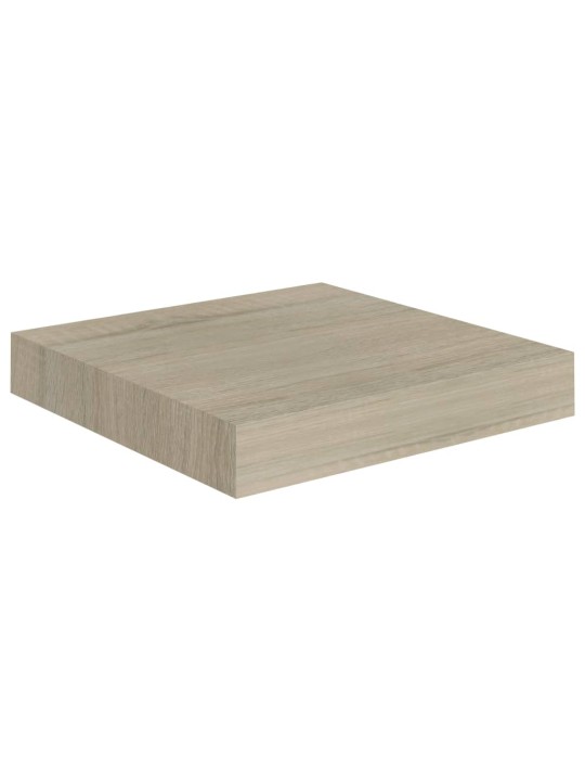 Sienas plaukts, ozolkoka krāsā, 23x23,5x3,8 cm, mdf