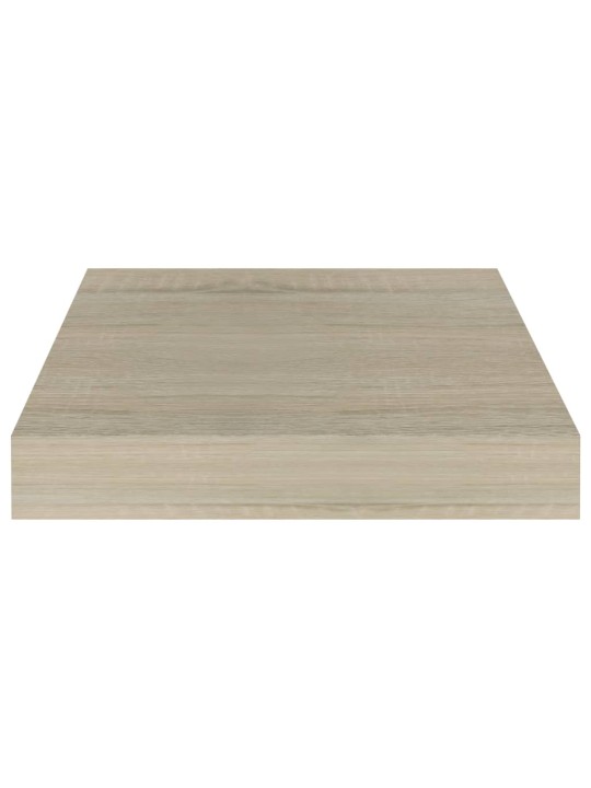 Sienas plaukts, ozolkoka krāsā, 23x23,5x3,8 cm, mdf